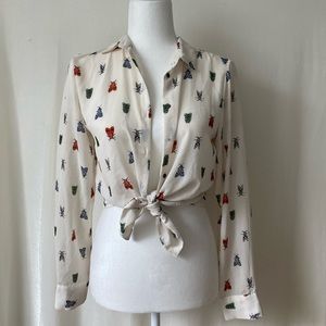 Moth long sleeve button up